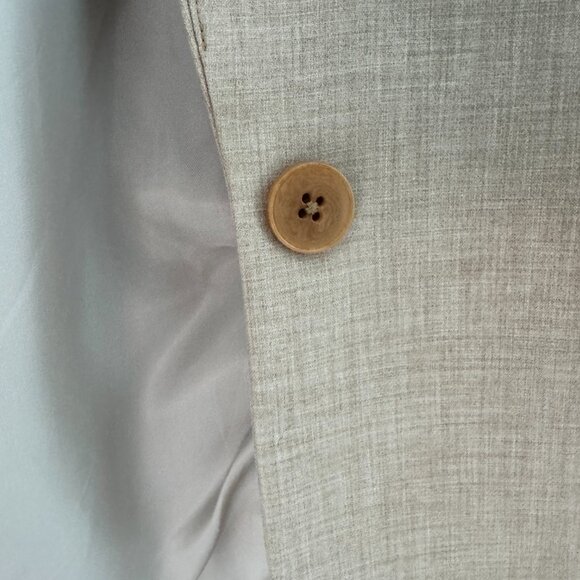 NEW Aritzia Wilfred Flores Blazer - Neutral Oatmeal - Size S - Picture 7 of 7